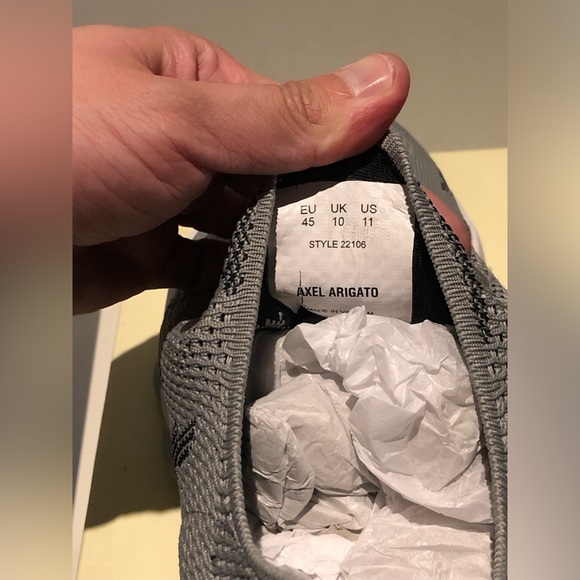 Axel Arigato Apex Sneakers in Grey Tiger colourway - Picture 6 of 9